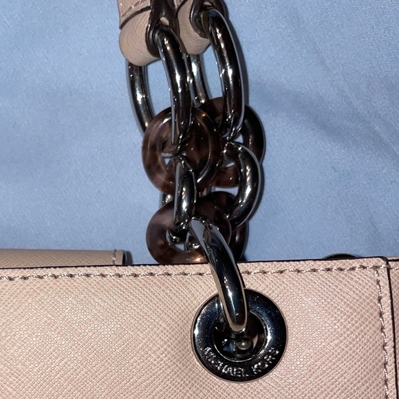 Michael Kors small pastel pink bag Lady Dior style girly birthday gift bride - Picture 9 of 11